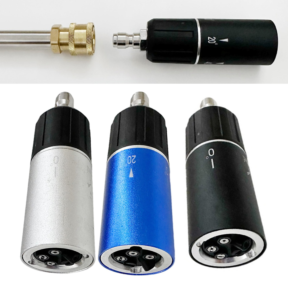 Laser Nozzle Ceramic - Adjustable 5-in-1 Pressure Washer Nozzle For