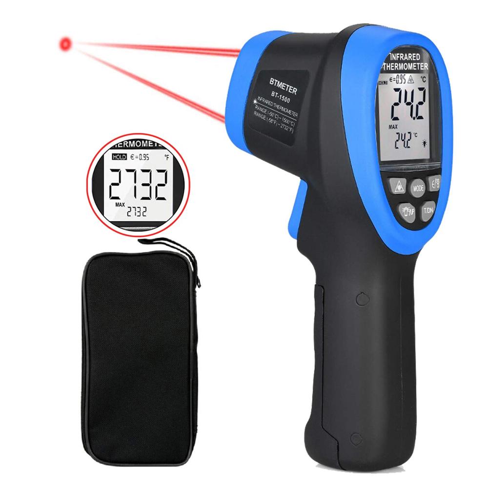 -50℃ to 1500℃ Laser Thermomete - Industrial Laser Thermometer Gun review and price