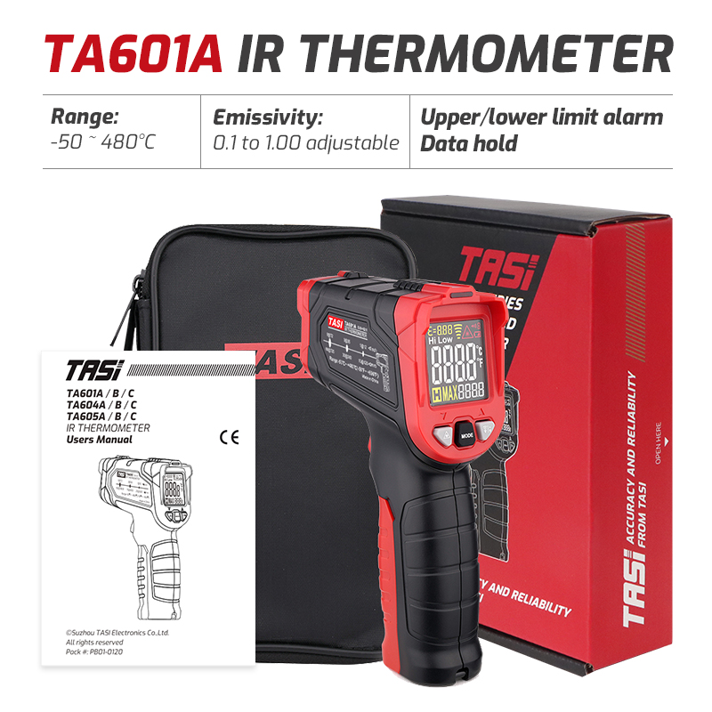 TA601A TA601B TA601C Infrared  - Industrial Laser Thermometer Gun review and price