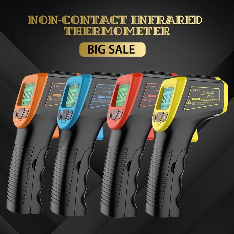Industrial Non-Contact Infrare - Industrial Laser Thermometer Gun review and price