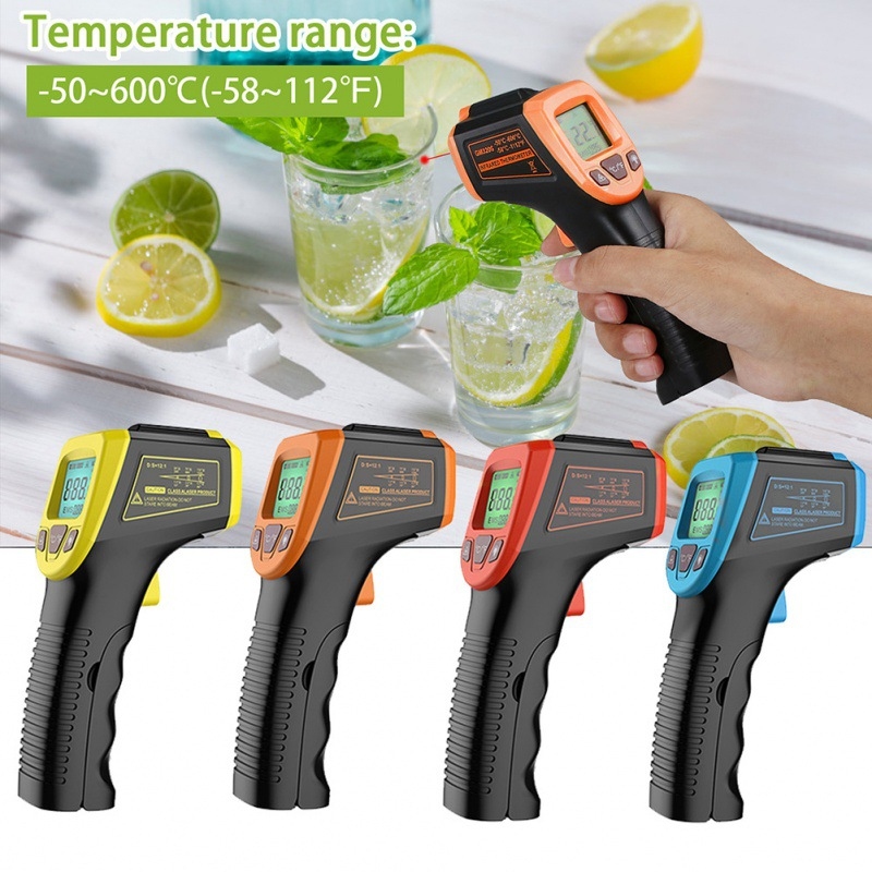 Industrial Non-Contact Infrare - Industrial Laser Thermometer Gun review and price