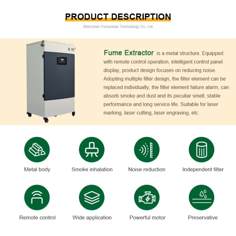 XL700 Powerful Laser  and Dust - Industrial Laser Supply review and price