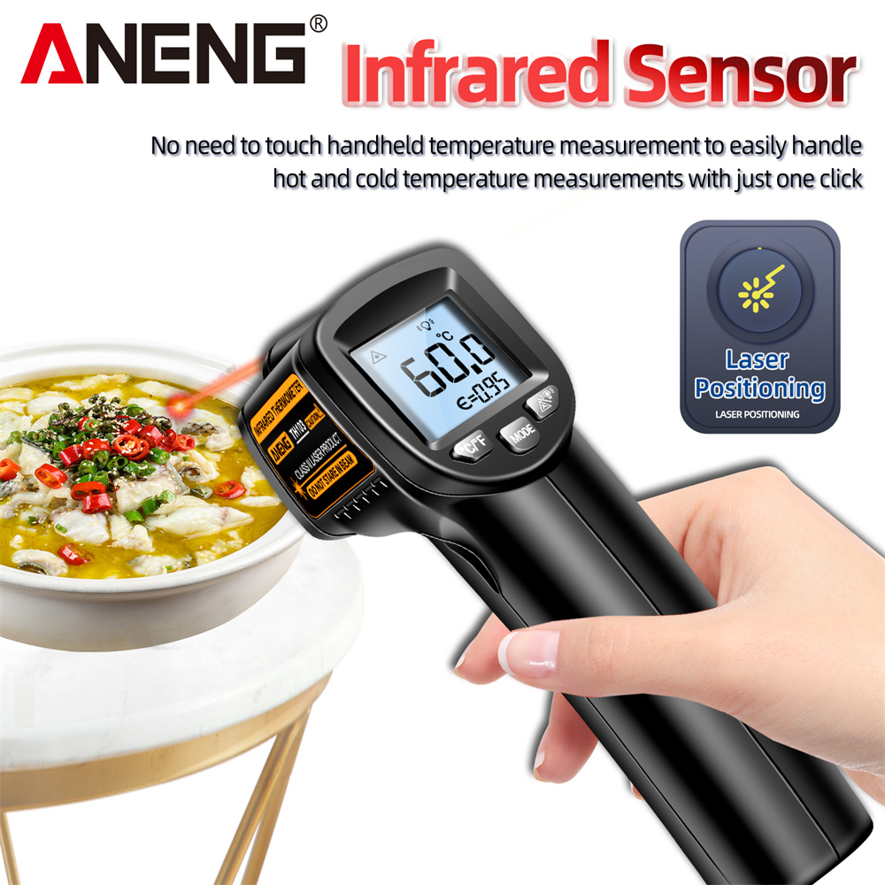 Infrared Laser Thermometer Ind - Industrial Laser Thermometer Gun review and price