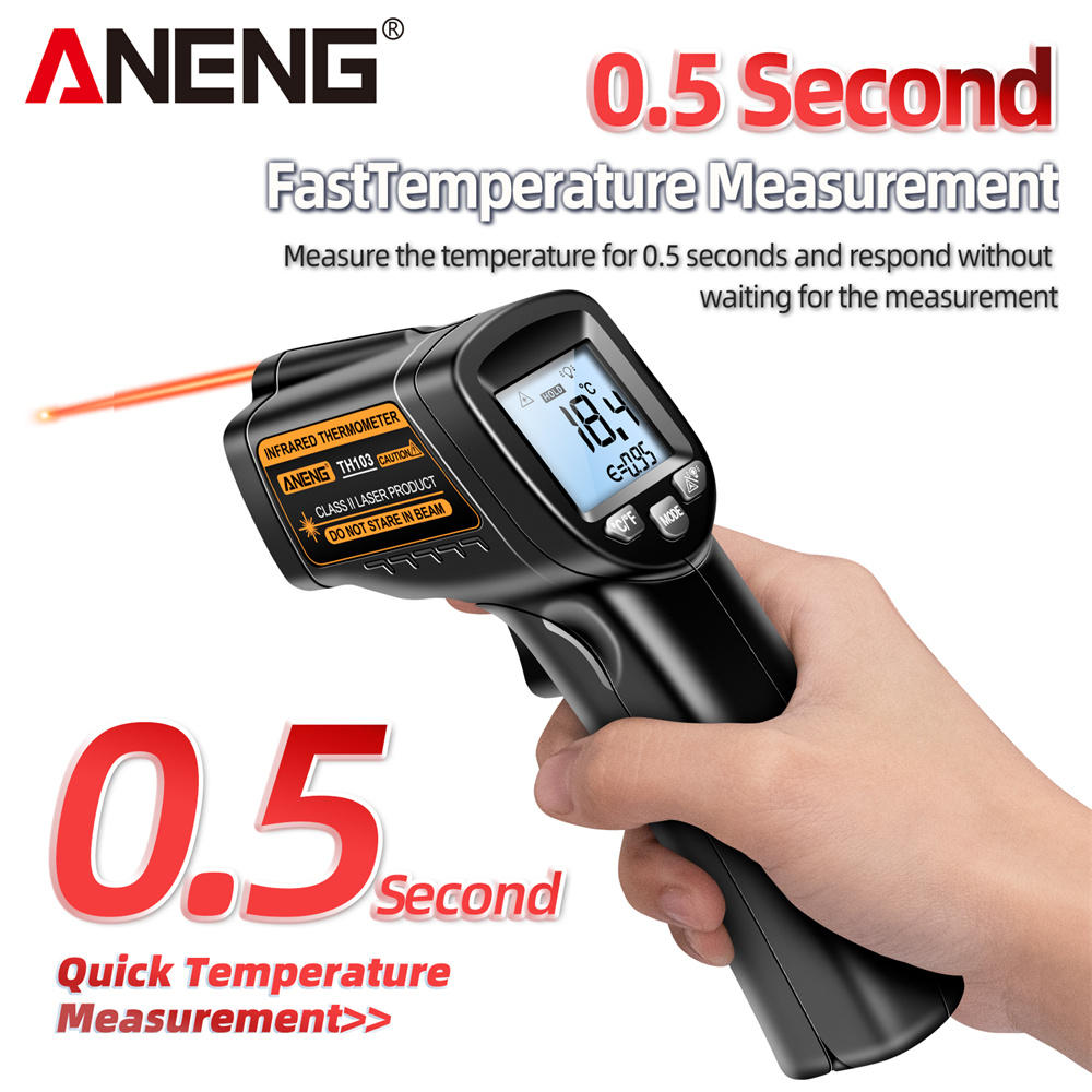 Infrared Laser Thermometer Ind - Industrial Laser Thermometer Gun review and price