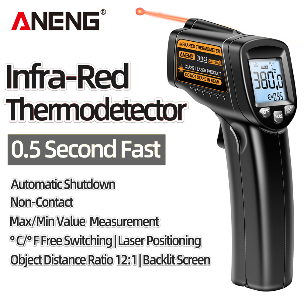 Infrared Laser Thermometer Ind - Industrial Laser Thermometer Gun review and price