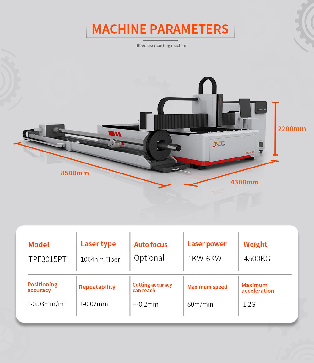 Fast Speed Laser Pipe Tube Cut - Industrial Laser Cutter Price review and price