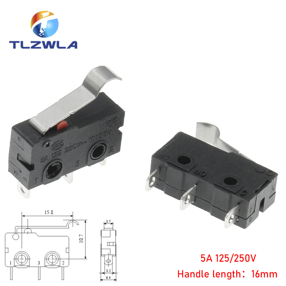 Micro Switch Copper Contact 5A - Limit Switch Cnc review and price