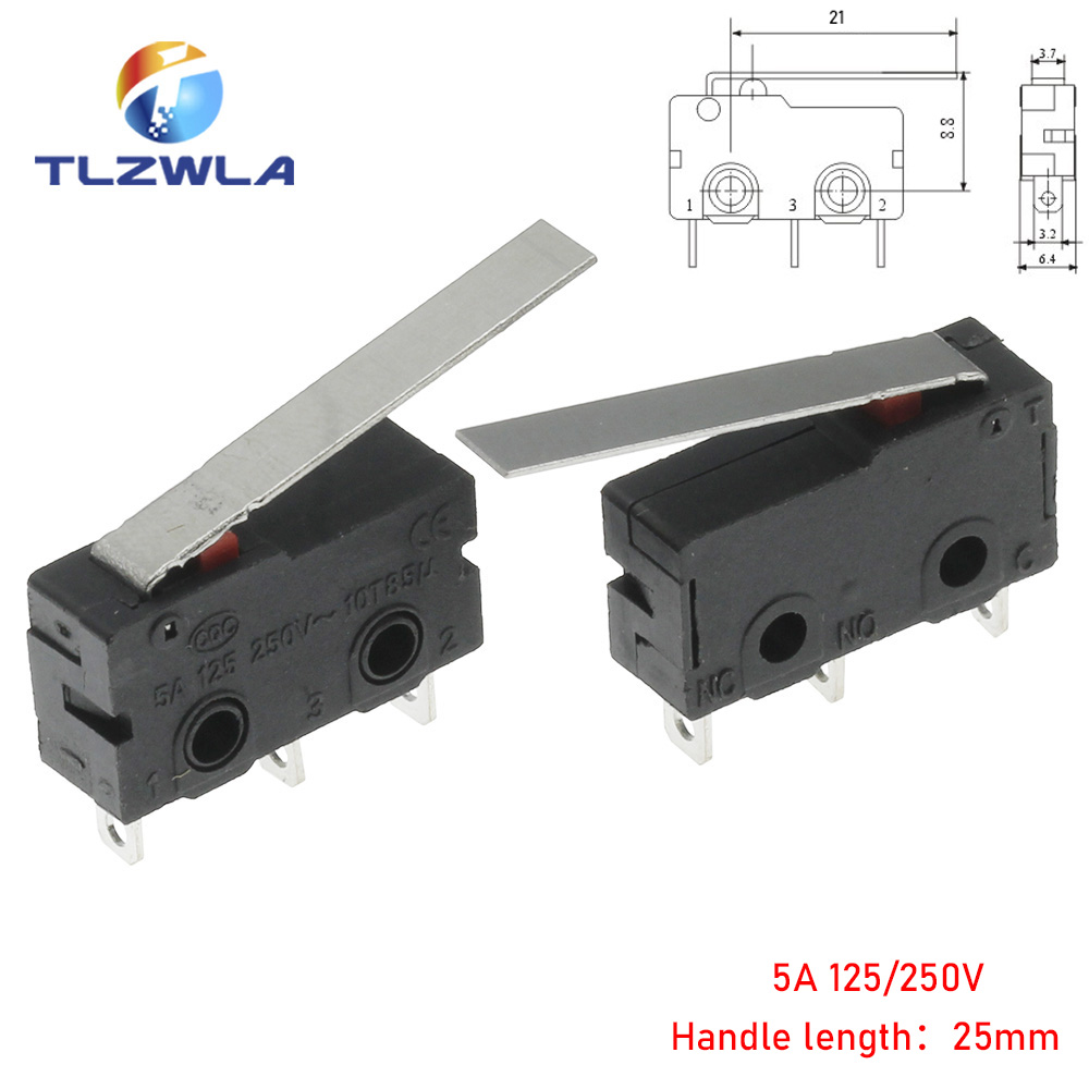 Micro Switch Copper Contact 5A - Limit Switch Cnc review and price