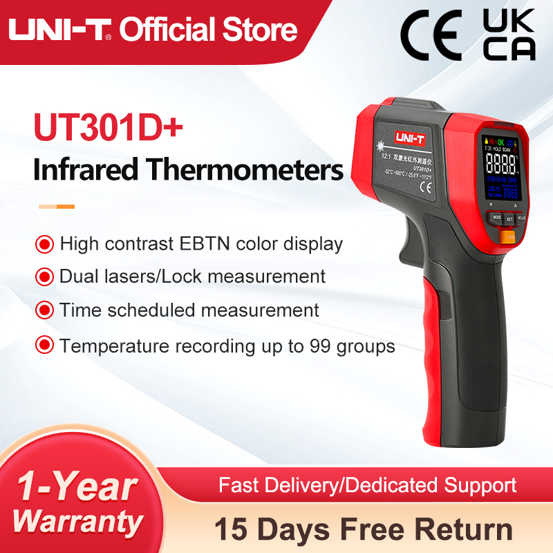 UNI-T Digital Infrared Thermom - Industrial Laser Thermometer Gun review and price