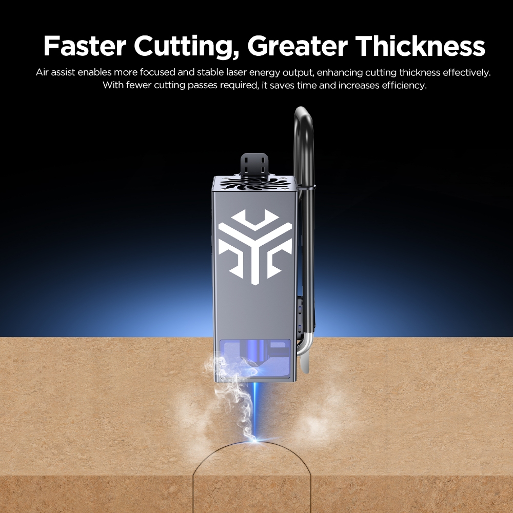 ACMER C4 Laser Air Assist Pump - Industrial Laser Engraver review and price