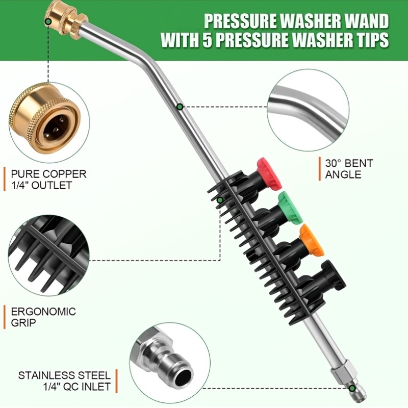 Pressure Washer Extension Wand - Laser Nozzle Ceramic review and price