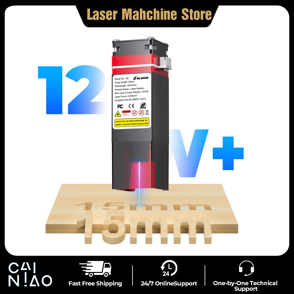 ELIDOR Z6 6W/12W Laser Module  - Industrial Laser Diode review and price