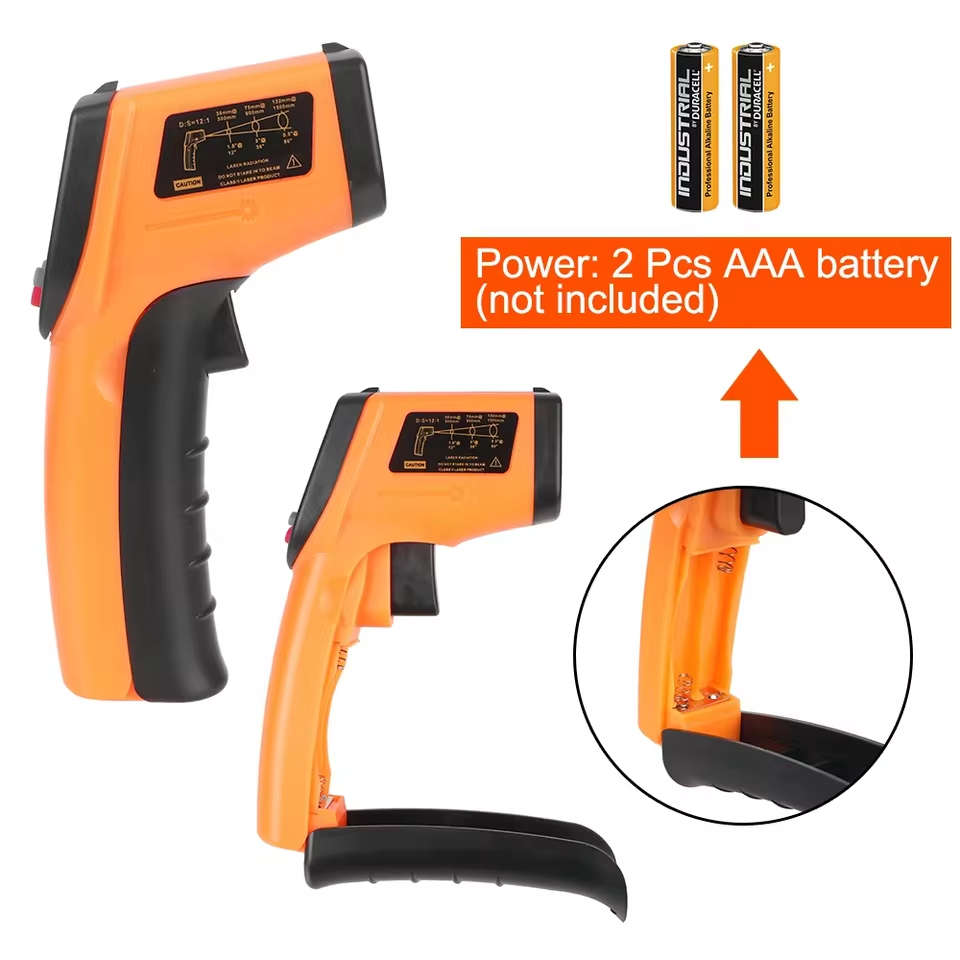 New T600 T600A Digital Infrare - Industrial Laser Thermometer Gun review and price