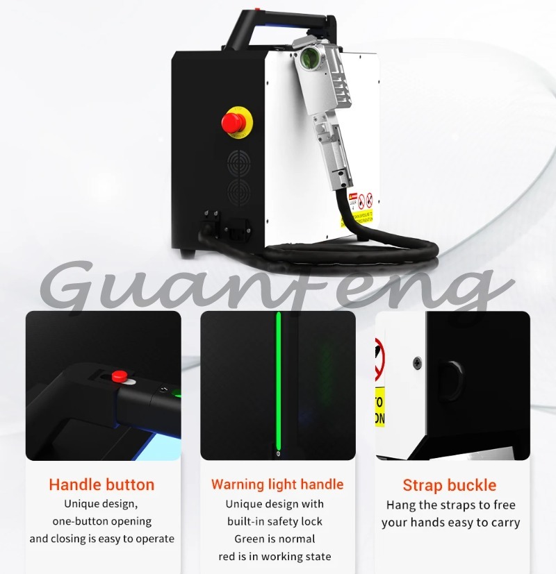 100W Handheld Portable Pulsed  - Portable Laser Rust Removal review and price