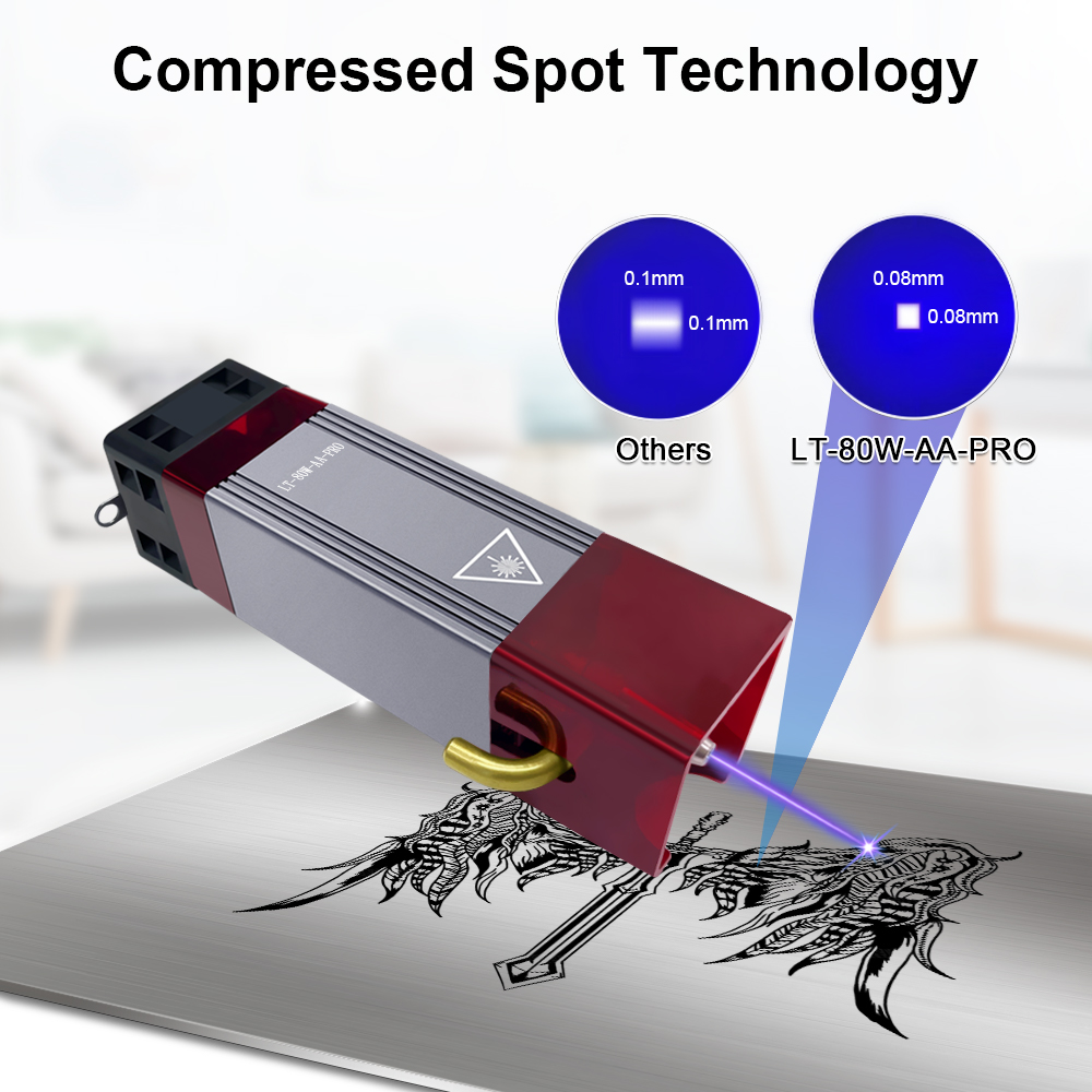 LASER TREE Pro 80W CNC Laser H - Industrial Laser Engraver review and price
