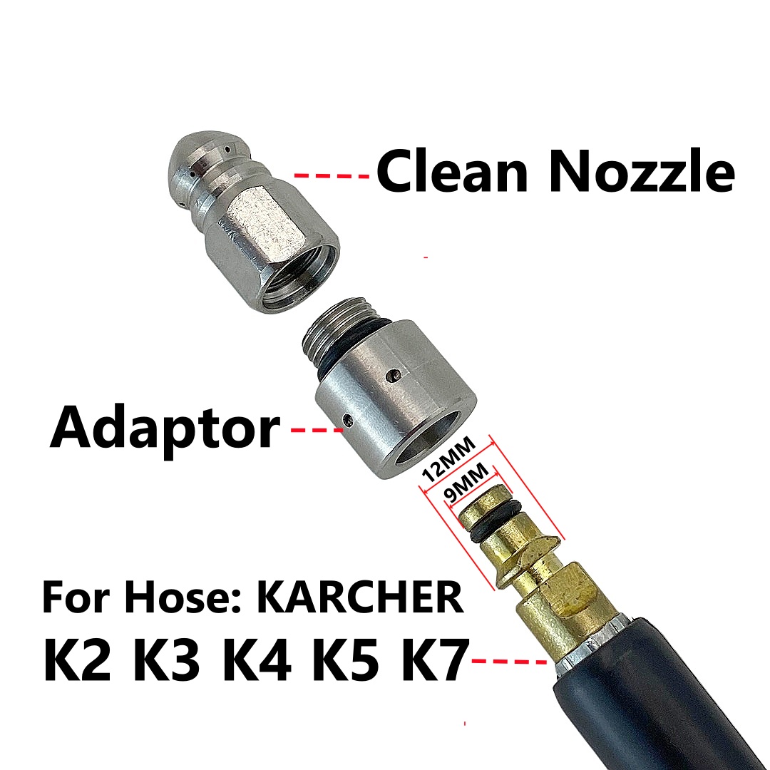 High Pressure Washer Hose Drai - Laser Nozzle Ceramic review and price