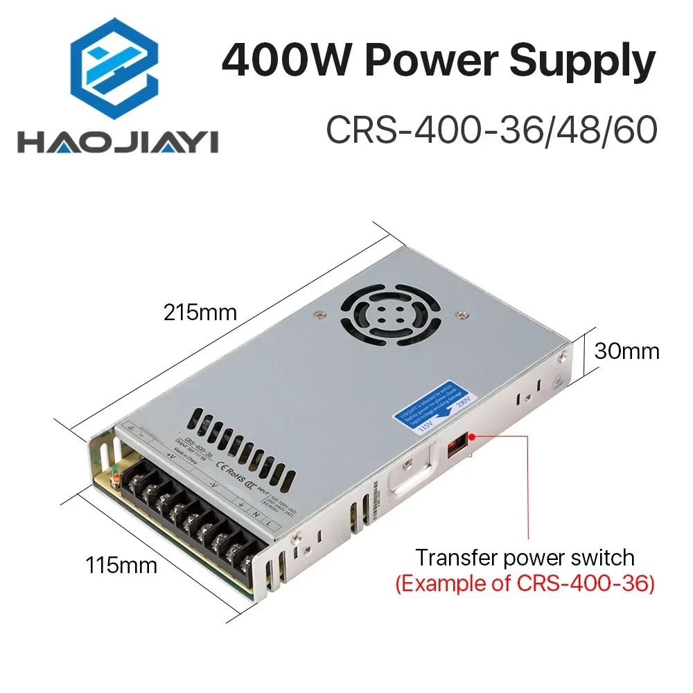 40W CRS-400-36/48/60 Switching - Industrial Laser Supply review and price