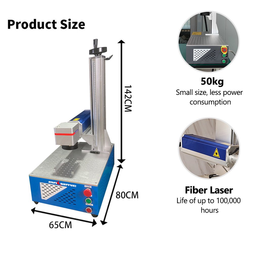 50W IPG Fiber Laser Engraving  - Industrial Laser Engraver review and price