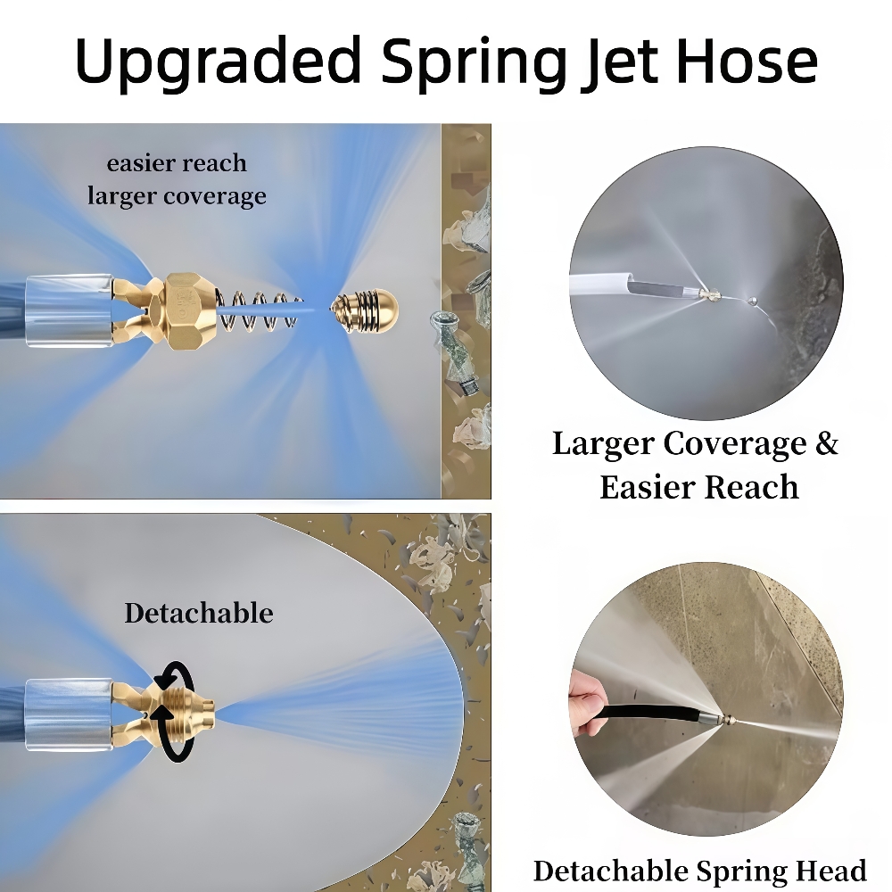 5~50m Pressure Washer Sewer Je - Laser Nozzle Ceramic review and price