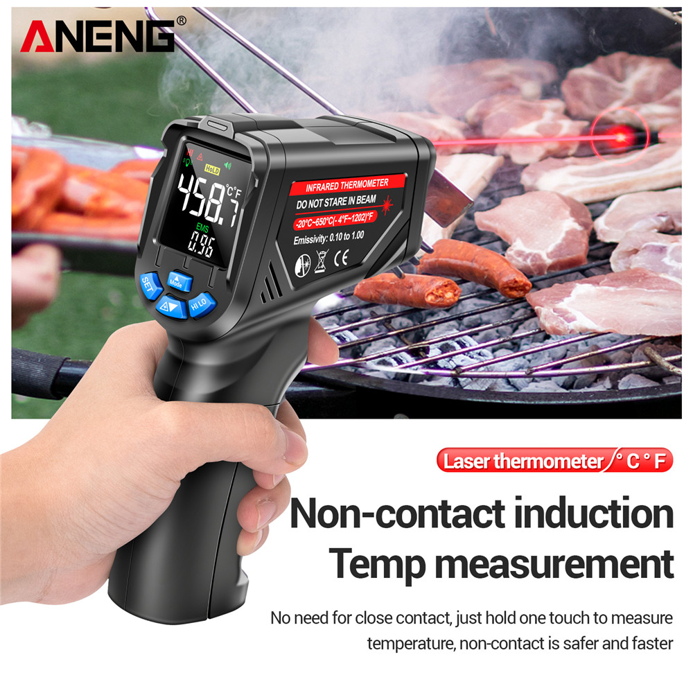 ANENG TH05 Infrared Thermomete - Industrial Laser Thermometer Gun review and price