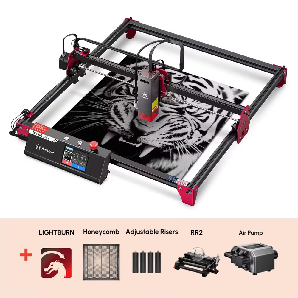 Algolaser DIY KIT MK2 40*43cm  - Industrial Acrylic Laser Cutter review and price
