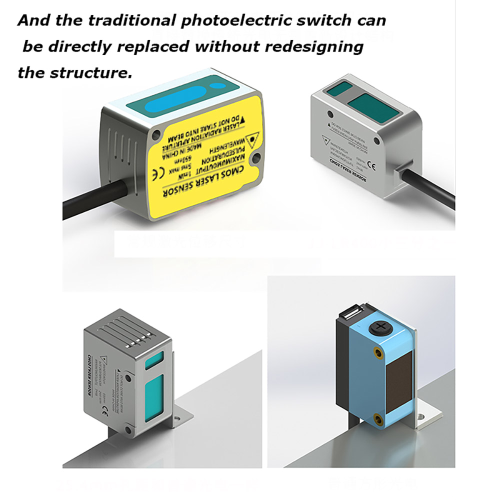 0.1mm Accuracy Non‑Contact Las - Industrial Laser Displacement Sensor review and price