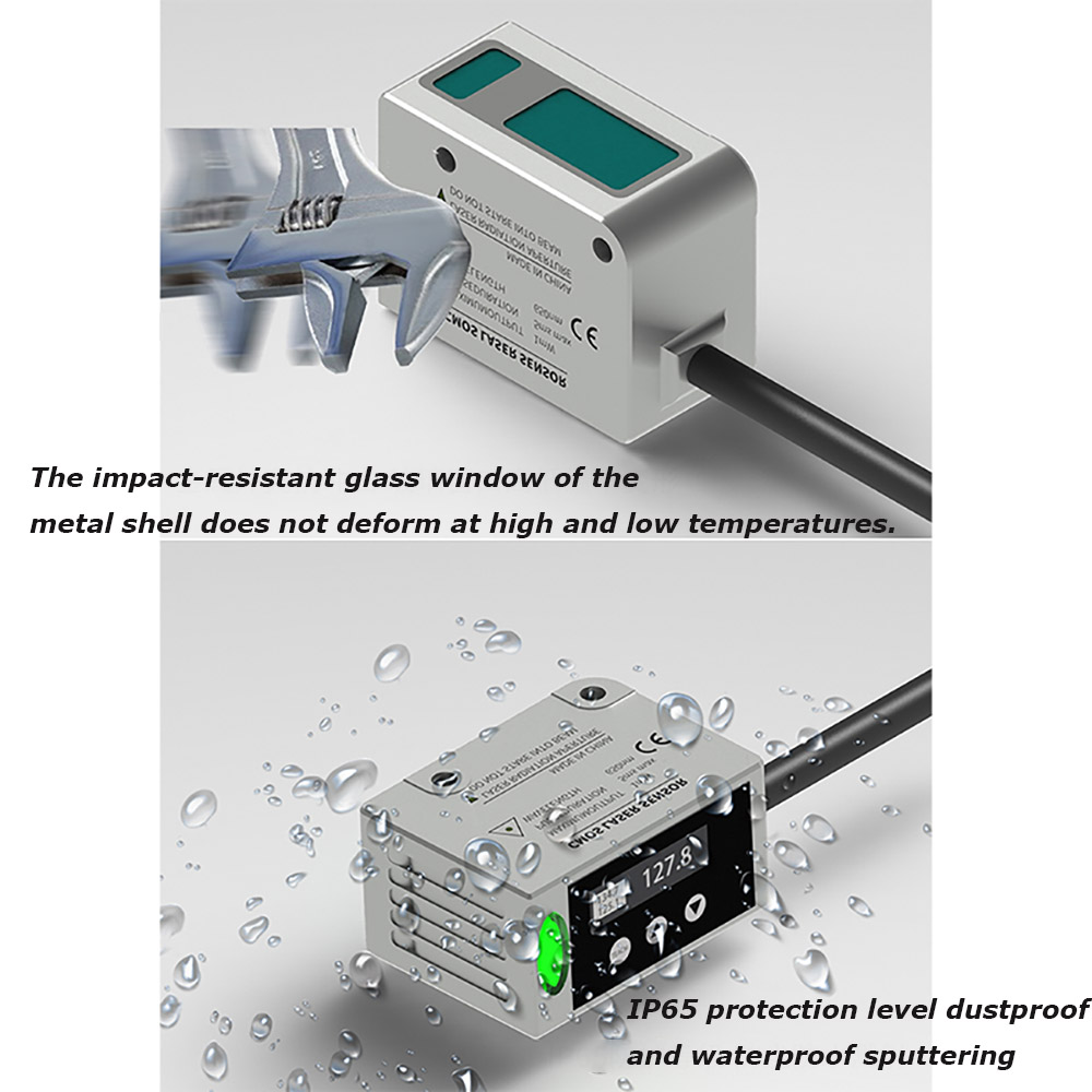 0.1mm Accuracy Non‑Contact Las - Industrial Laser Displacement Sensor review and price