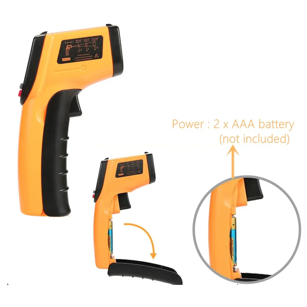 Portable Infrared Thermometer  - Industrial Laser Thermometer Gun review and price